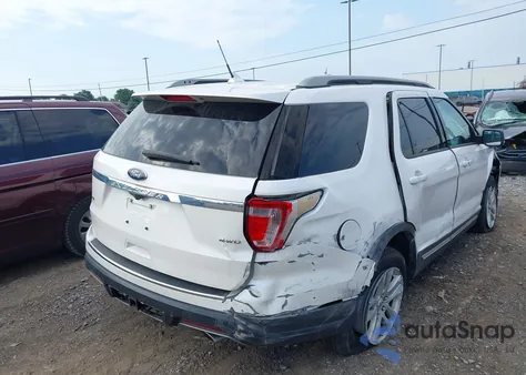 2018 Ford Explorer Xlt z USA, uszkodzony, nr VIN 1FM5K8D82JGC82886